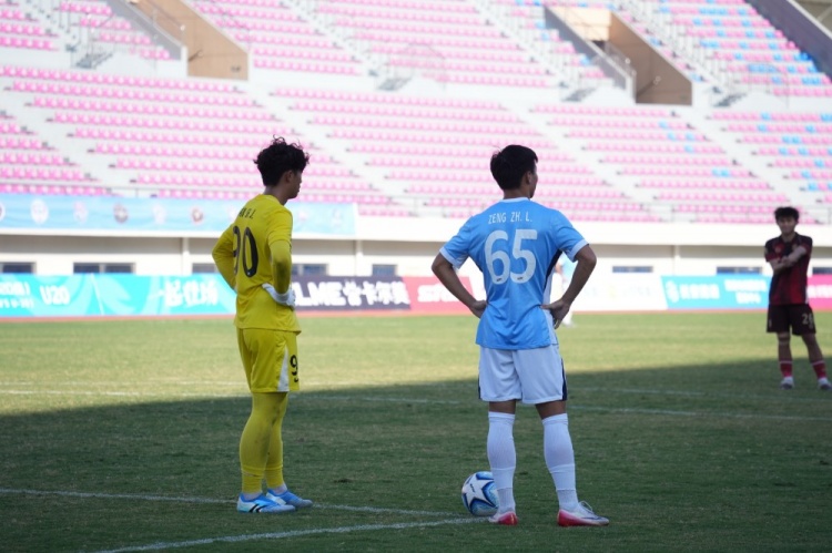 侯博文连场制胜 深圳新鹏城U20客场1-0力克陕西联合U20