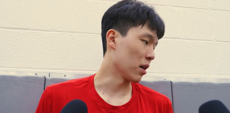 杨瀚森：回归开拓者首训顺利 攻防两端获队友支援